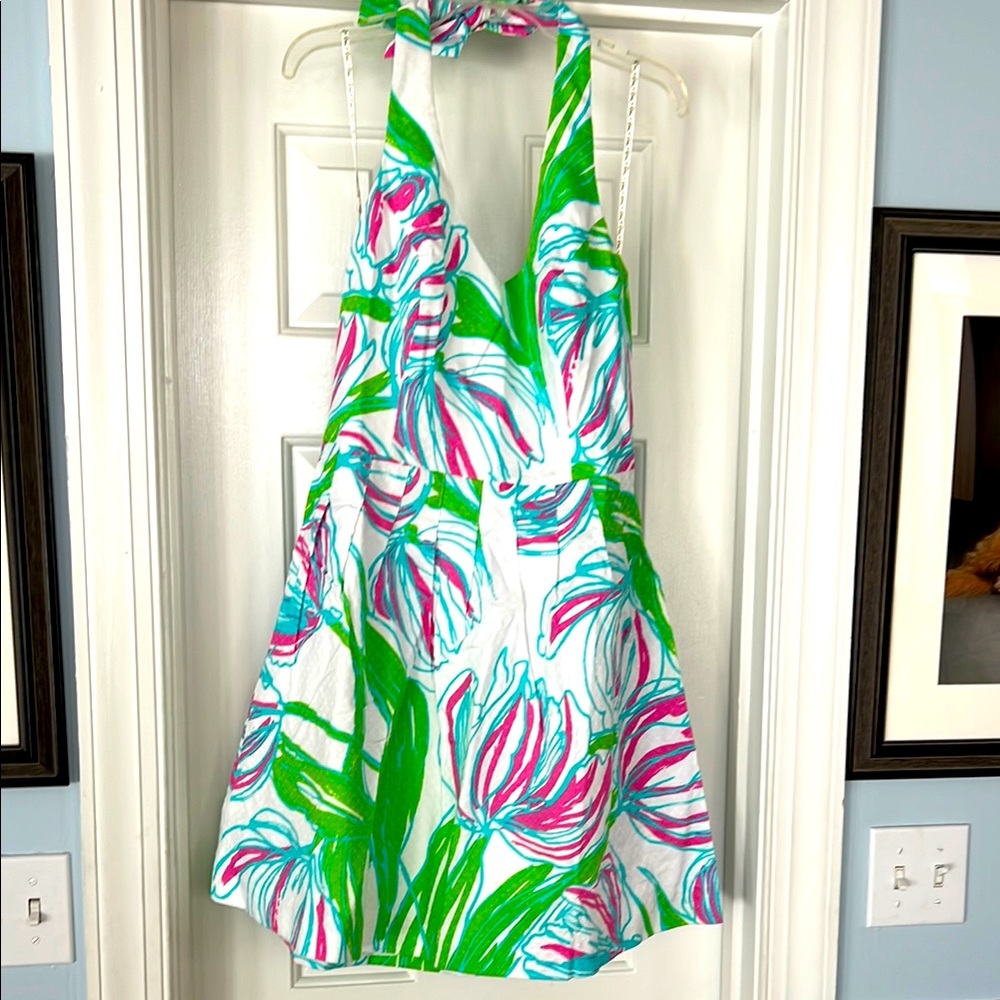 Lilly Pulitzer Floral Halter Dress - NWT $198